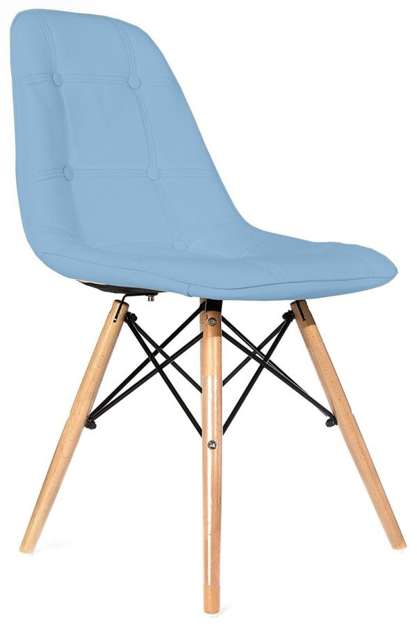 Osmond Armchair, Ink Blue Velvet - Gambar 3