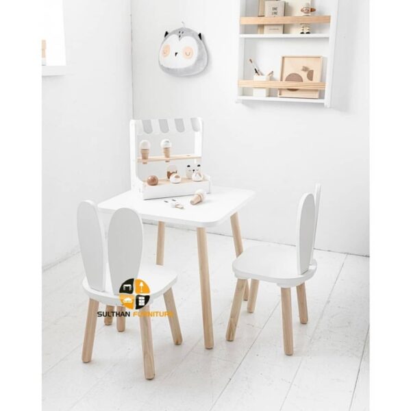 Rabbit Set Meja Kursi Anak